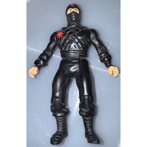 Ruby Spears Black Ninja Chuck Norris Karate Kommandos Vintage 1986 Action Figure